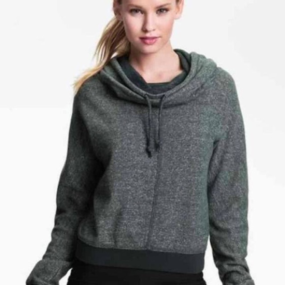 Nike | olive green cowl neck pullover